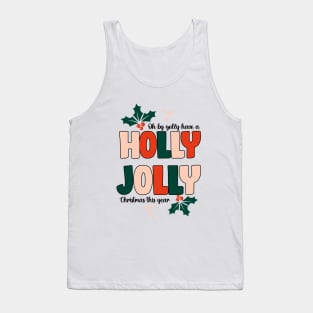 Holly Jolly Christmas Tank Top